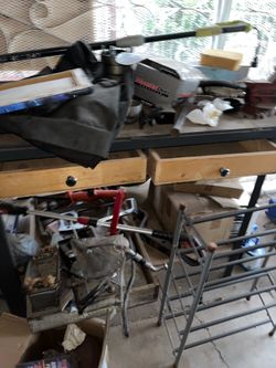 Very heavy duty table work shop