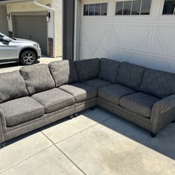 Big Grey Sectional Sofa