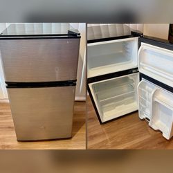 GE Stainless Steel Mini Fridge