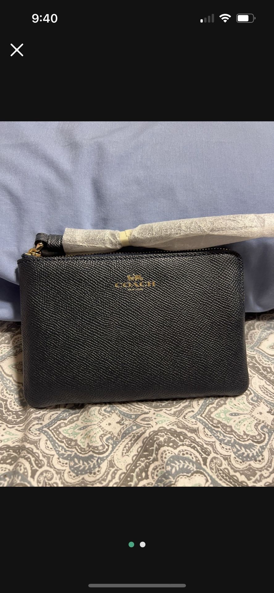 New Coach Wristlet
