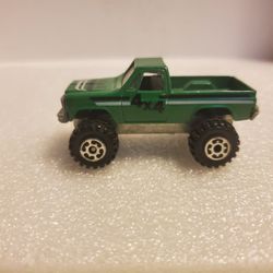 Vintage 1982 Road Champs GMC High Roller 4X4 Green Machine Pickup 1:64 Scale