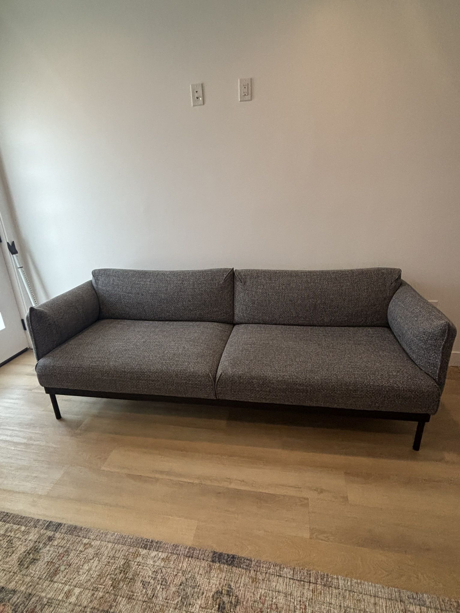 Grey/ Black Sofa