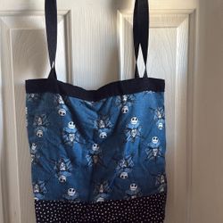 Nightmare Before Christmas Jack Skeleton Tote Bag