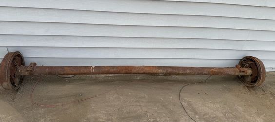 Trailer axle, 5 lug