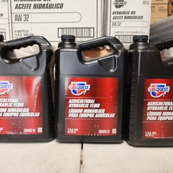 Tractor Agricultural Hydraulic Fluid 3 Gallons New 