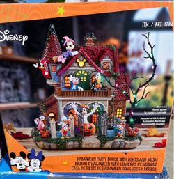 Disney Halloween Party House With Lights & Music 12” | COSTCO | NEW MICKEY MOUSE