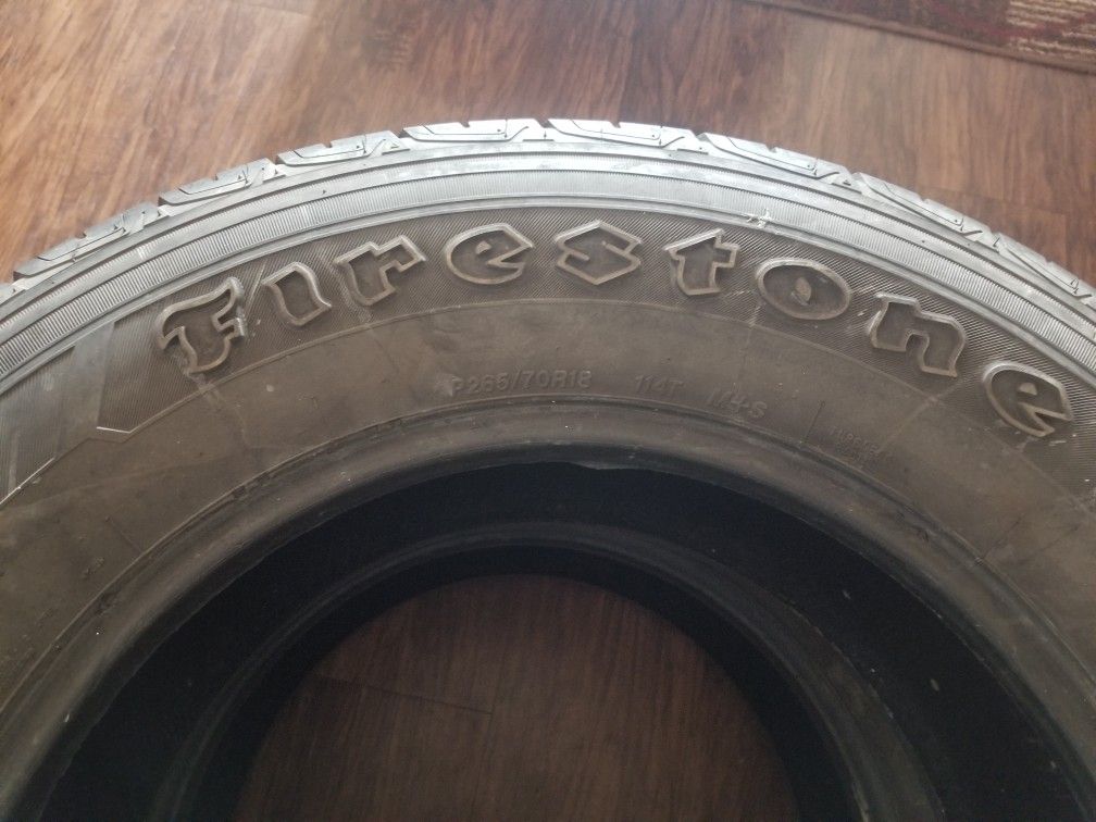 Varatas 265 70 R18 Marca Firestone