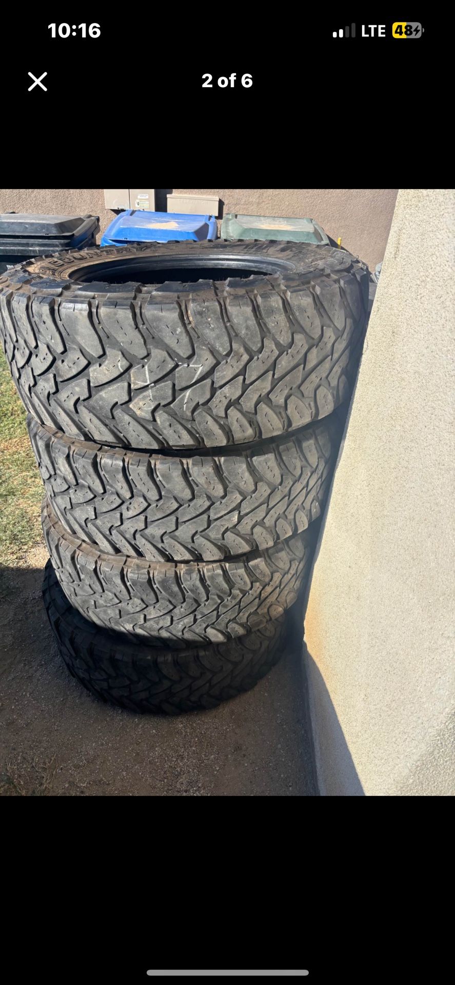 37/ 12.50r20  Toto M/T