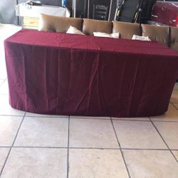 Manteles Burgundy