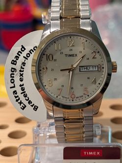 Timex Two-Tone Stainless Steel Men's Watch - Gold & Silver