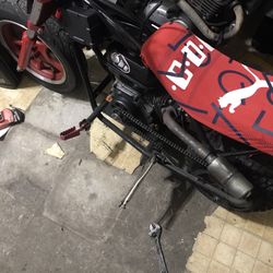 Custom Deadpool Minibike