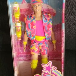 BARBIE The Movie Doll KEN ROLLER BLADING