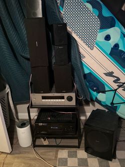 Sony Surround Sound System  900-watt speaker set with subwoofer