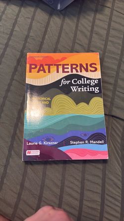 Patters for College Writing 16th edition