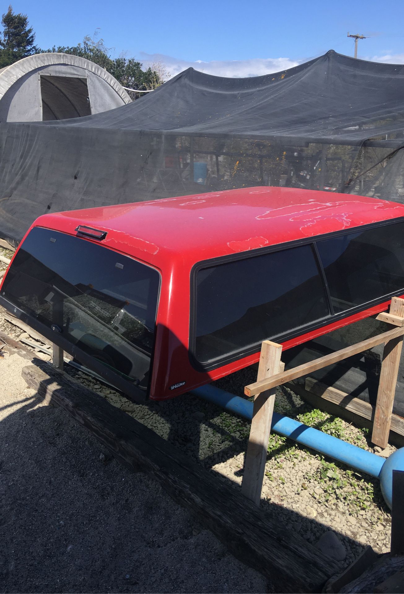 Camper shell for a Chevy truck 90 to 99 possibly 2000 or 2001