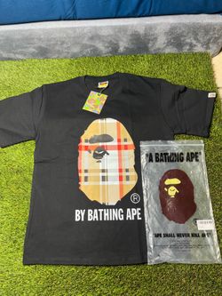 Black Burberry bape Shirt