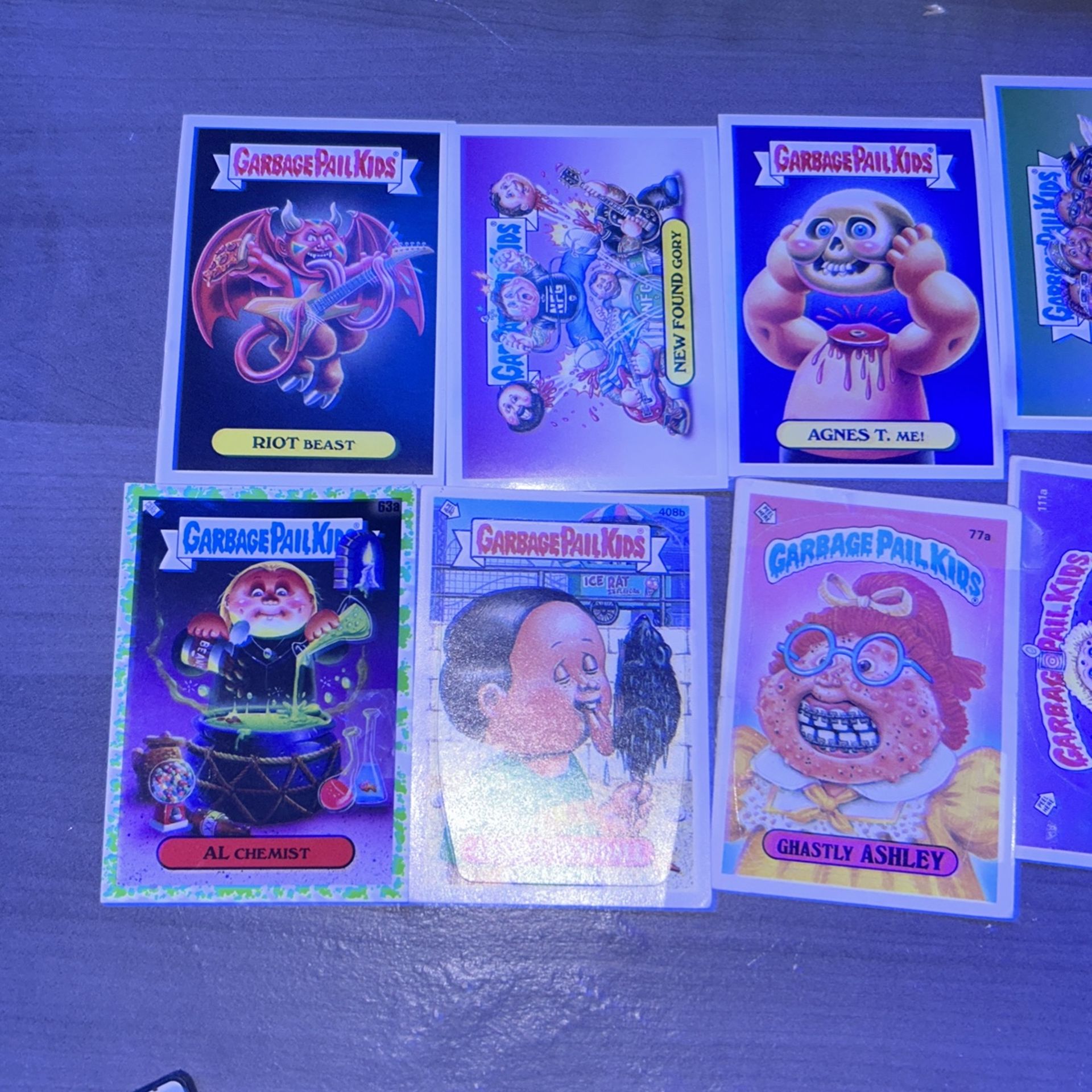 Riot fest Garbage pale kid cards (limited addition 2017)