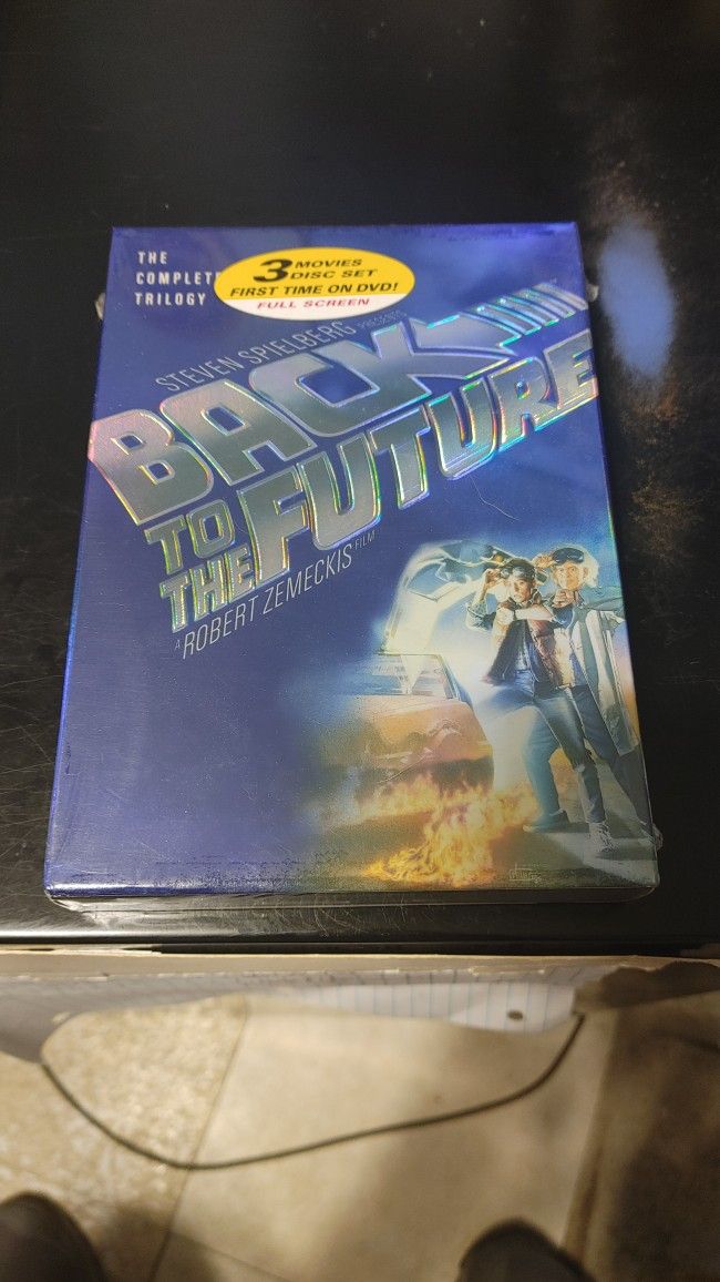 Complete Trilogy Back To The Future Dvd SEALED