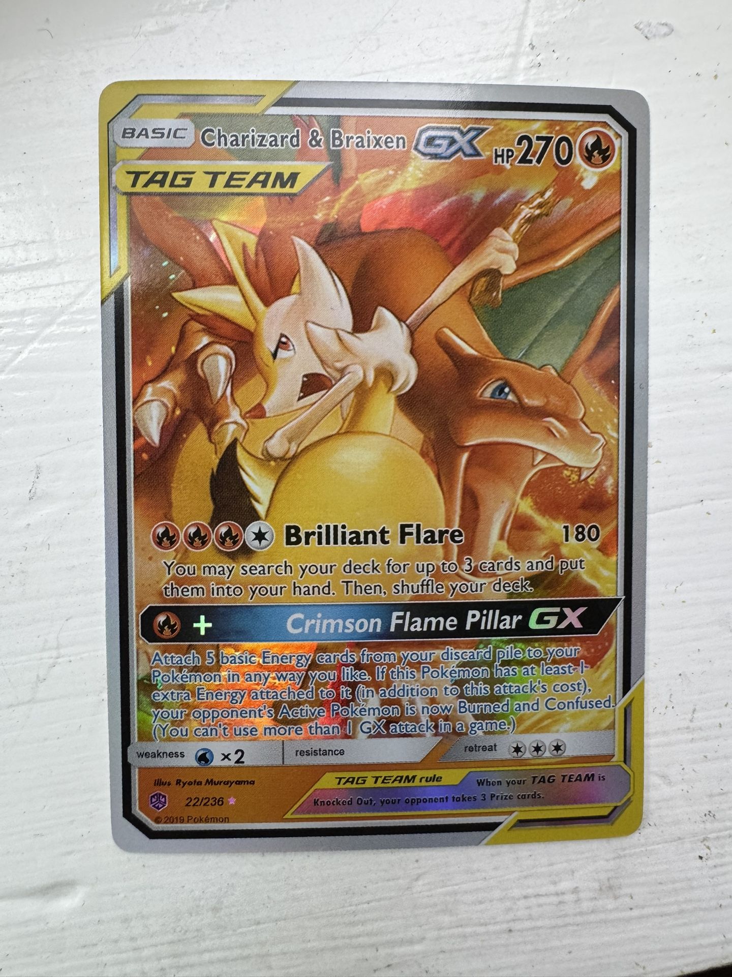 Charizard & Braixen GX