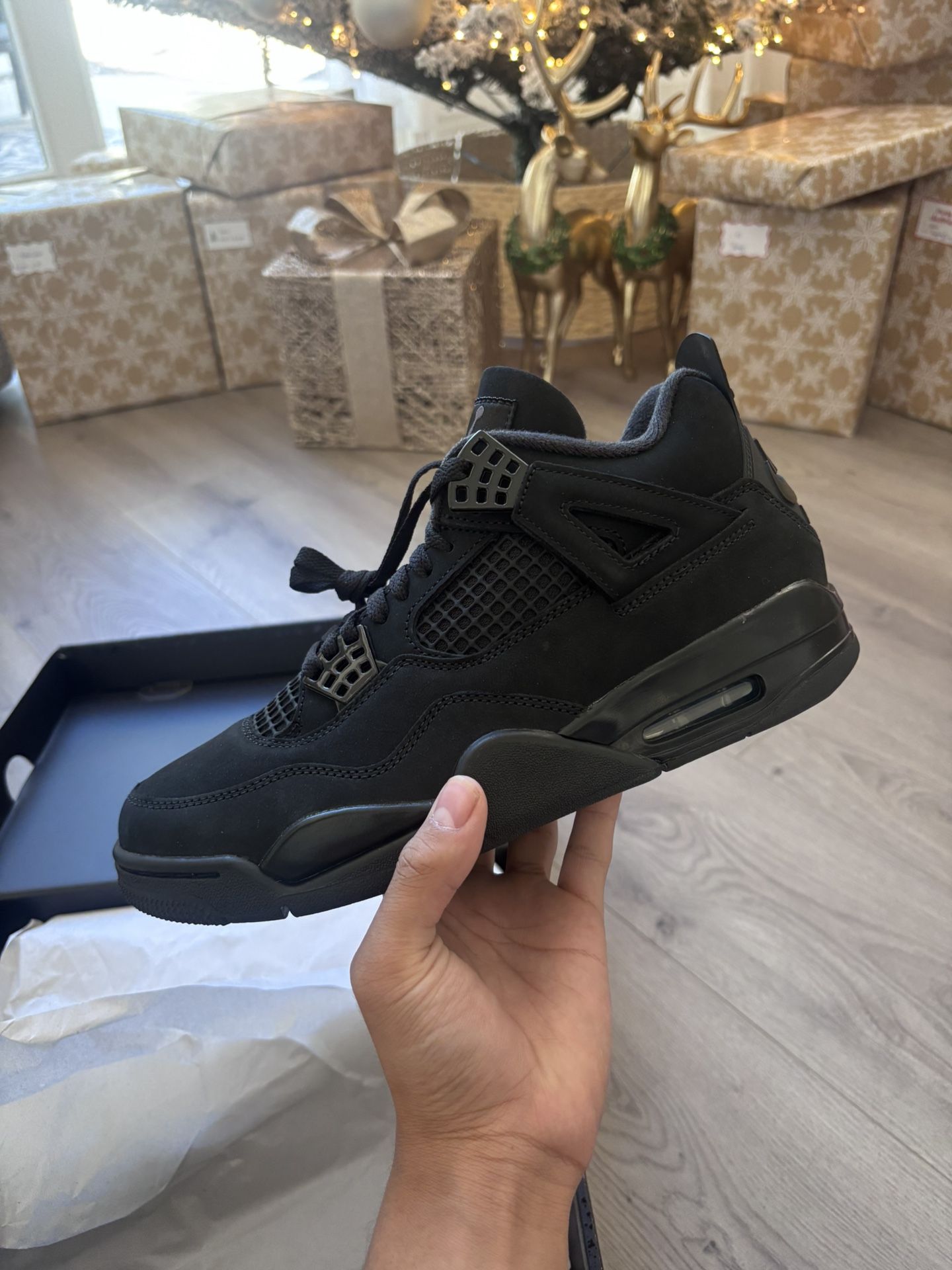 Jordan 4 Retro Black Cat Size 8.5 Men Brand New