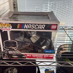 Dale Earnhardt Funko Pop With Car 