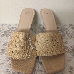 Beige Women Heels 