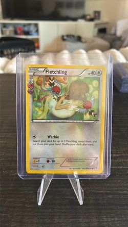 Pokemon 20th anniversary Fletchling RC25/RC32 Holo Card