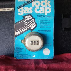 NOS Combination Locking Gas Cap