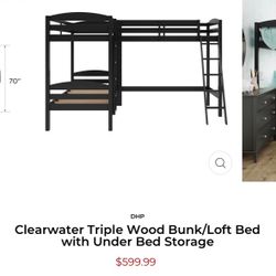 Triple Bunk Bed