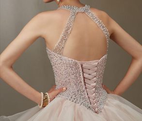 Morilee Vizcaya Quinceanera gown