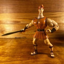 Hercules Sword Fighting 6" Figure from Disney's Animated Feature Mattel 1997