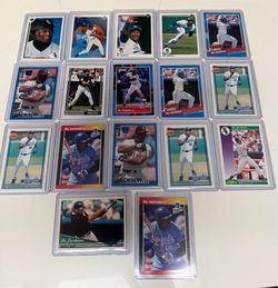 1980-90’s Donruss/ Topps  Bo Jackson - MLB lots 17 cards