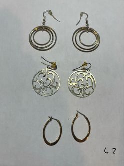 Women’s Earrings (3 pair)