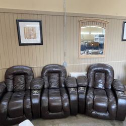 Leather Sofa Teather Reclining Manual 🦖
