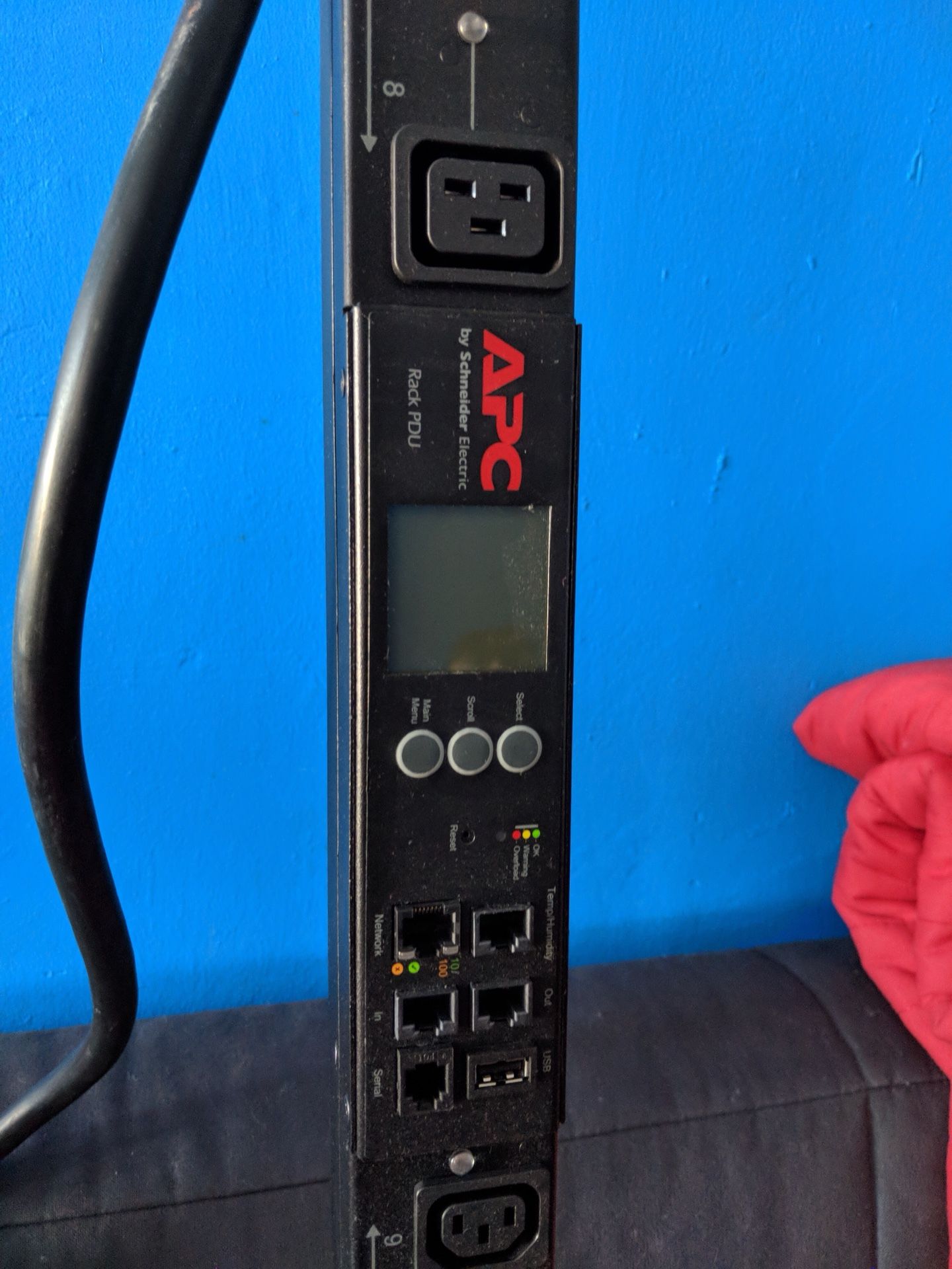 APC AP8941 24 Outlet Switched Rack PDU Power Distribution Unit Surge Protector