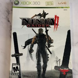 Ninja Garden 2 With Slipcover For Microsoft Xbox 360 Video Game