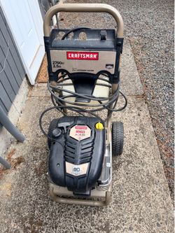 Craftsman 860 series power washer