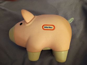 Vintage little tikes piggy bank