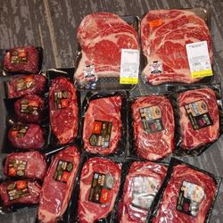 Fresh High End Steaks 