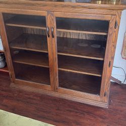 Oak Hutch 