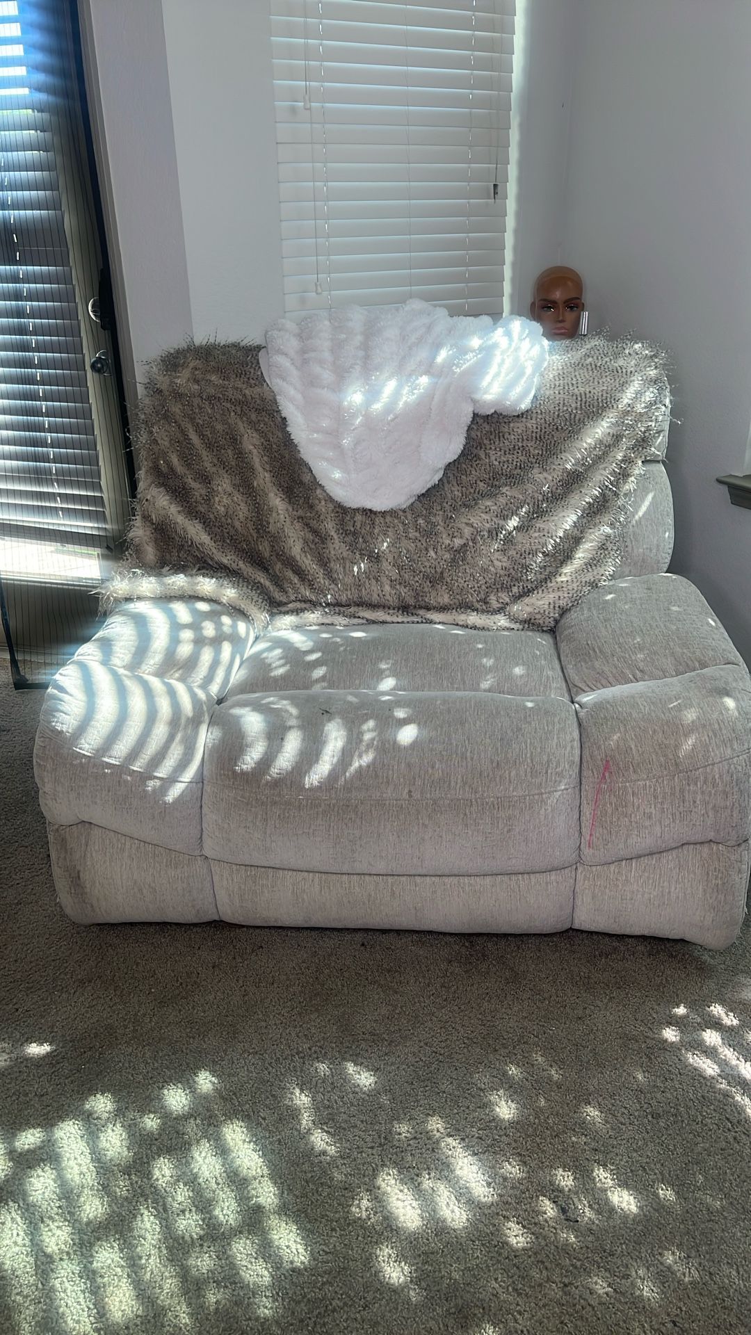 3 Piece Recliner Charger Station Set