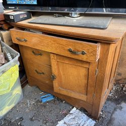 Vintage Tv Stand And Storage