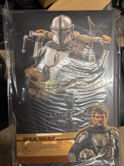 Hot Toys The Mandalorian & Grogu 1/6 Collectible Set TMS052 Star Wars