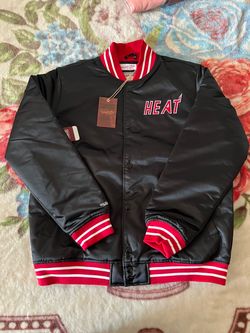 Mitchell & Ness Miami Heat Heavyweight Satin Jacket