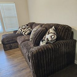 New Chocolate Midnight Madness 2pc Sofa