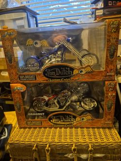 1/10 th Scale Von Dutch Motorcycles $100