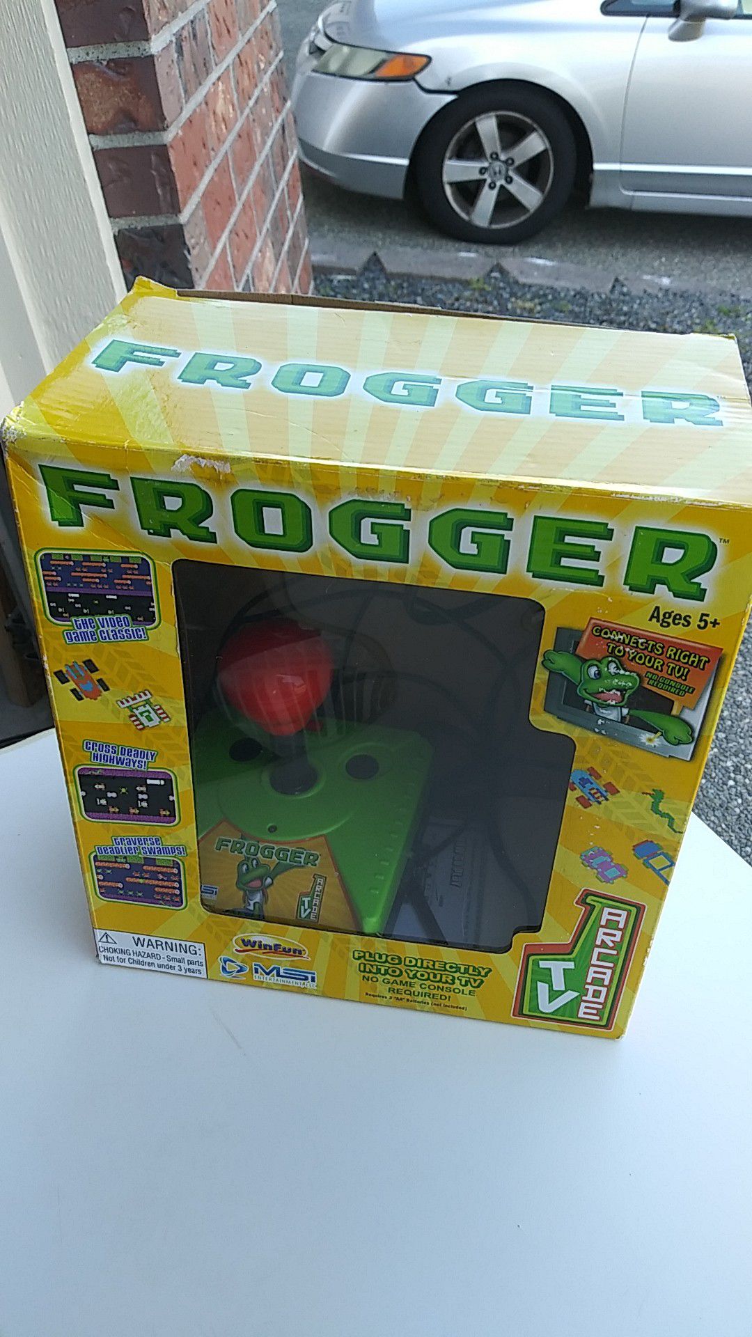 Frogger tv arcade game