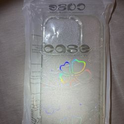 Tksaty iPhone 6.1 2023 Leaf Flower Case
