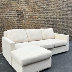 Pottery Barn Sanford Reversible Sectional Sofa 