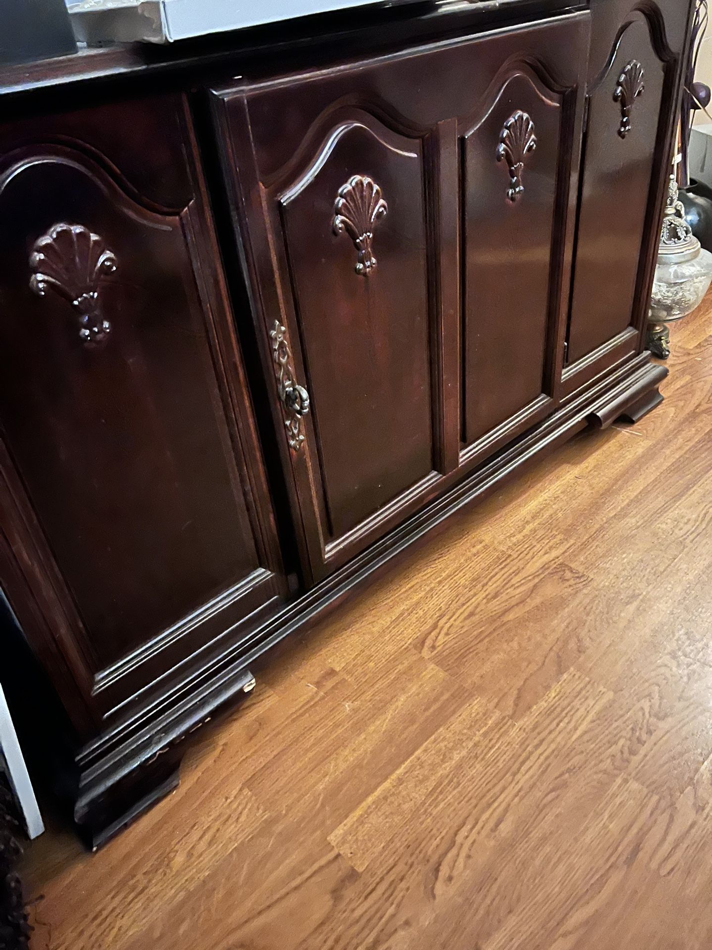 Antique TV stand